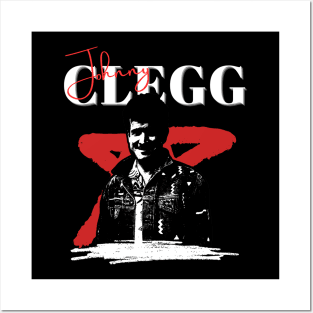 Johnny clegg retro Posters and Art